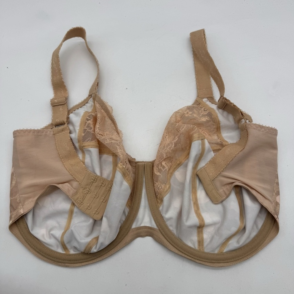 Elomi Stretch Banded Bra Toasted Almond B2682 - Picture 4 of 5